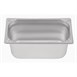 Bac inox 18/10 GN 1/3 professionnel Vogue 150mm