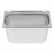 Bac inox 18/10 GN 1/3 professionnel Vogue 200mm