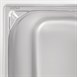 Bac inox 18/10 GN 1/3 professionnel Vogue 200mm