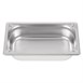 Bac inox 18/10 GN 1/4 Vogue 65mm