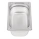 Bac inox 18/10 GN 1/4 Vogue 100mm