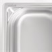 Bac inox 18/10 GN 1/4 Vogue 100mm