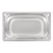 Bac inox 18/10 GN 1/4 Vogue 150mm