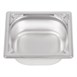 Bac inox 18/10 GN 1/6 professionnel Vogue 65mm