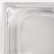 Bac inox 18/10 GN 1/6 professionnel Vogue 65mm