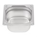 Bac inox 18/10 GN 1/6 professionnel Vogue 100mm