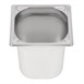 Bac inox 18/10 GN 1/6 professionnel Vogue 200mm