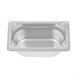 Bac inox 18/10 GN 1/9 professionnel Vogue 65mm