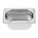 Bac inox 18/10 GN 1/9 professionnel Vogue 100mm