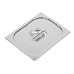 Couvercle inox 18/10 professionnel Vogue GN 1/2