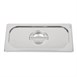 Couvercle inox 18/10 professionnel Vogue GN 1/3