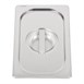 Couvercle inox 18/10 professionnel Vogue GN 1/4