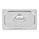 Couvercle inox 18/10 professionnel Vogue GN 1/4