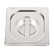 Couvercle inox 18/10 professionnel Vogue GN 1/6