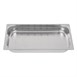 Bac inox 18/10 perforé GN 1/1 professionnel Vogue 65mm