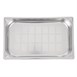 Bac inox 18/10 perforé GN 1/1 professionnel Vogue 65mm