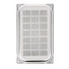 Bac inox 18/10 perforé GN 1/1 professionnel Vogue 100mm