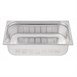 Bac inox 18/10 perforé GN 1/1 professionnel Vogue 150mm