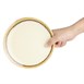Assiettes plates rondes couleur sable Kiln Olympia 178mm lot de 6 