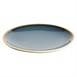 Assiettes plates rondes Olympia Kiln 178mm océan (Lot de 6)