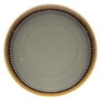 Assiettes plates rondes grises Kiln Olympia 178mm lot de 6 