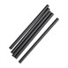 Pailles à smoothie compostables en papier Fiesta Compostable noires 210mm (lot de 250)