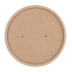 Couvercles en papier pour pots à soupe Fiesta Compostable 98mm FB160 FB162 FB164 (Lot de 500)