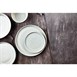 Assiette plate vert printanier Olympia Cavolo 27 cm (Lot de 4)