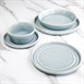 Bols ronds bleu cristallin Olympia Cavolo 143mm (lot de 6)