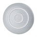 Assiettes plates Olympia Corallite grises 280 mm (lot de 6)