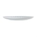Assiettes plates Olympia Corallite grises 280 mm (lot de 6)