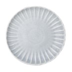 Assiettes plates Olympia Corallite grises 205 mm (lot de 6)