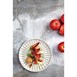 Assiettes plates Olympia Corallite grises 205 mm (lot de 6)