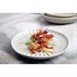 Assiettes plates Olympia Corallite grises 205 mm (lot de 6)