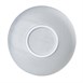 Assiettes calottes Olympia Corallite grises 220mm (lot de 6)