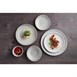 Assiettes calottes Olympia Corallite grises 220mm (lot de 6)