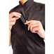 Veste de cuisine femme zippee legere Springfield Chef Works noire