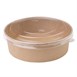 Bols salade kraft ronds Fiesta Compostable 
