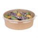 Bols salade kraft ronds Fiesta Compostable 