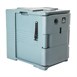 Conteneur alimentaire isotherme chauffant Cambro Camcart bleu ardoise