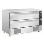 Soubassement double réfrigération 2 tiroirs Polar Série U 6x GN 1/1