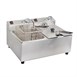 Friteuse double Buffalo - 2x5L 2x2,8kW