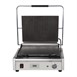 Grand gril de contact simple Buffalo rainuré/lisse