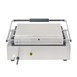 Grand gril de contact simple Buffalo rainuré/lisse