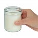 Bougies-verre Bolsius Starlight transparentes (lot de 8)