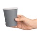 Gobelets simple paroi Fiesta Recyclable anthracite 225ml (lot de 1000)