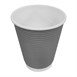 Gobelets paroi ondulée Fiesta Recyclable anthracite 340ml (lot de 500)