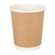 Gobelets double paroi Fiesta Recyclable kraft 225ml (lot de 25)