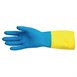 Gants étanches protection chimique légère bleus et jaunes Mapa Alto 405