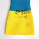 Gants étanches protection chimique légère bleus et jaunes Mapa Alto 405